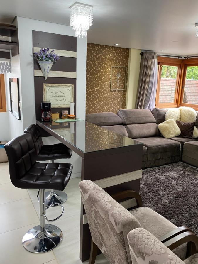 Апартаменти Apartamento Em Gramado - Solar Da Encosta Екстер'єр фото